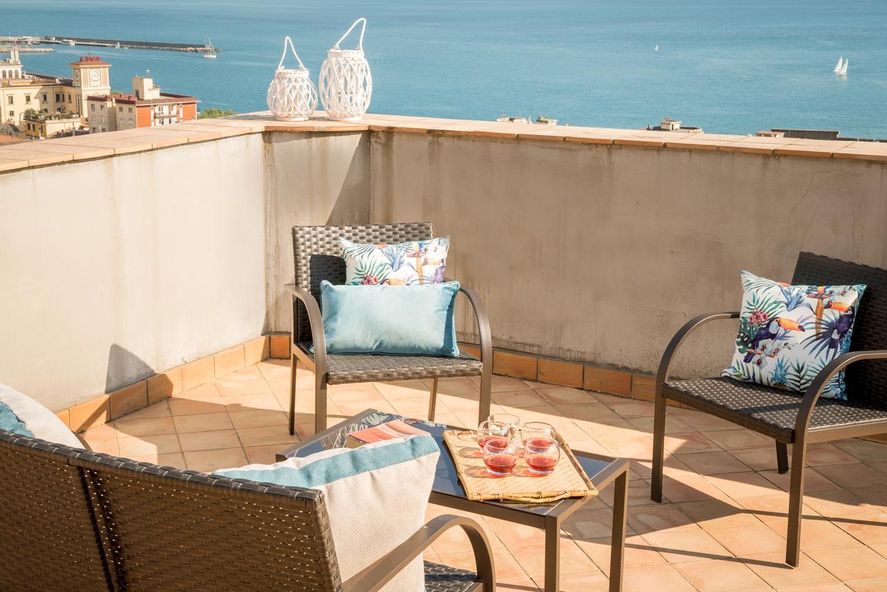 Vila Plaium Montis Copeta Salerno Exteriér fotografie